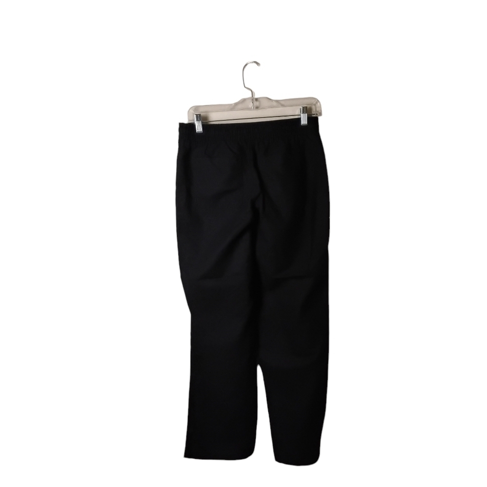 Amazon Essentials Women's Black Pull-on Draw String Wide Leg Linen Blend Pant S - Picture 2 of 7